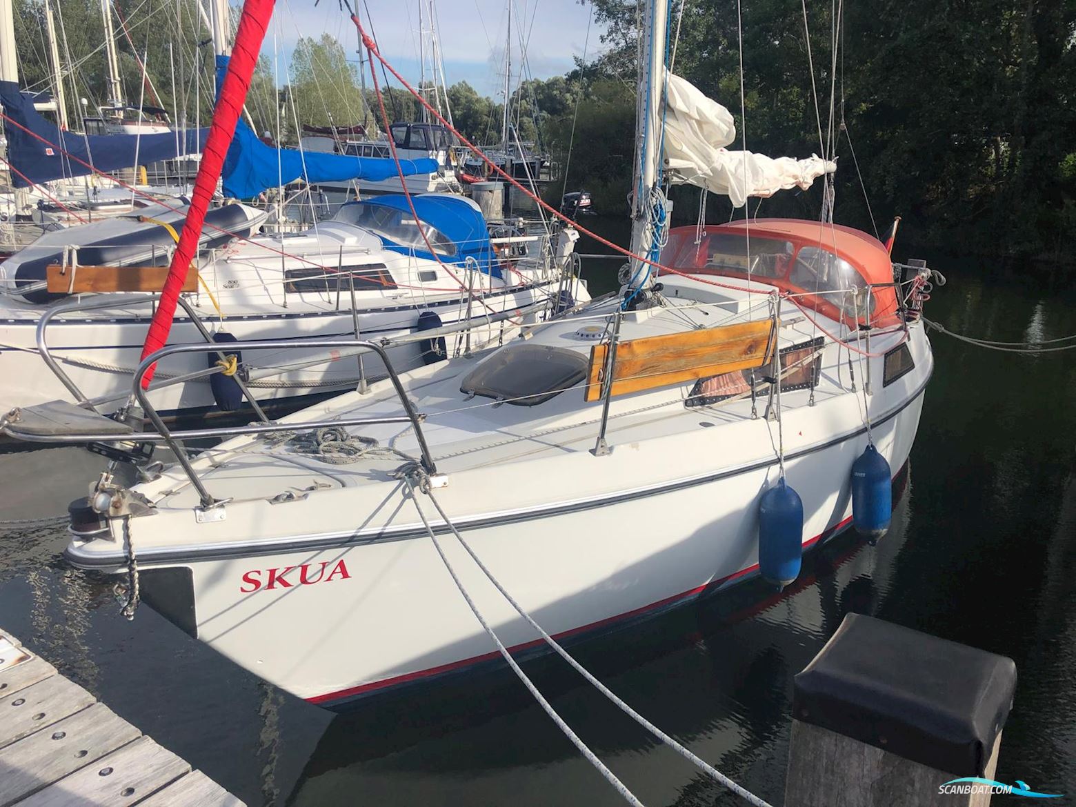 Rethana 27 Zeilboten 1978, met Nanni 2.50 H Eco Diesel motor, Duitsland