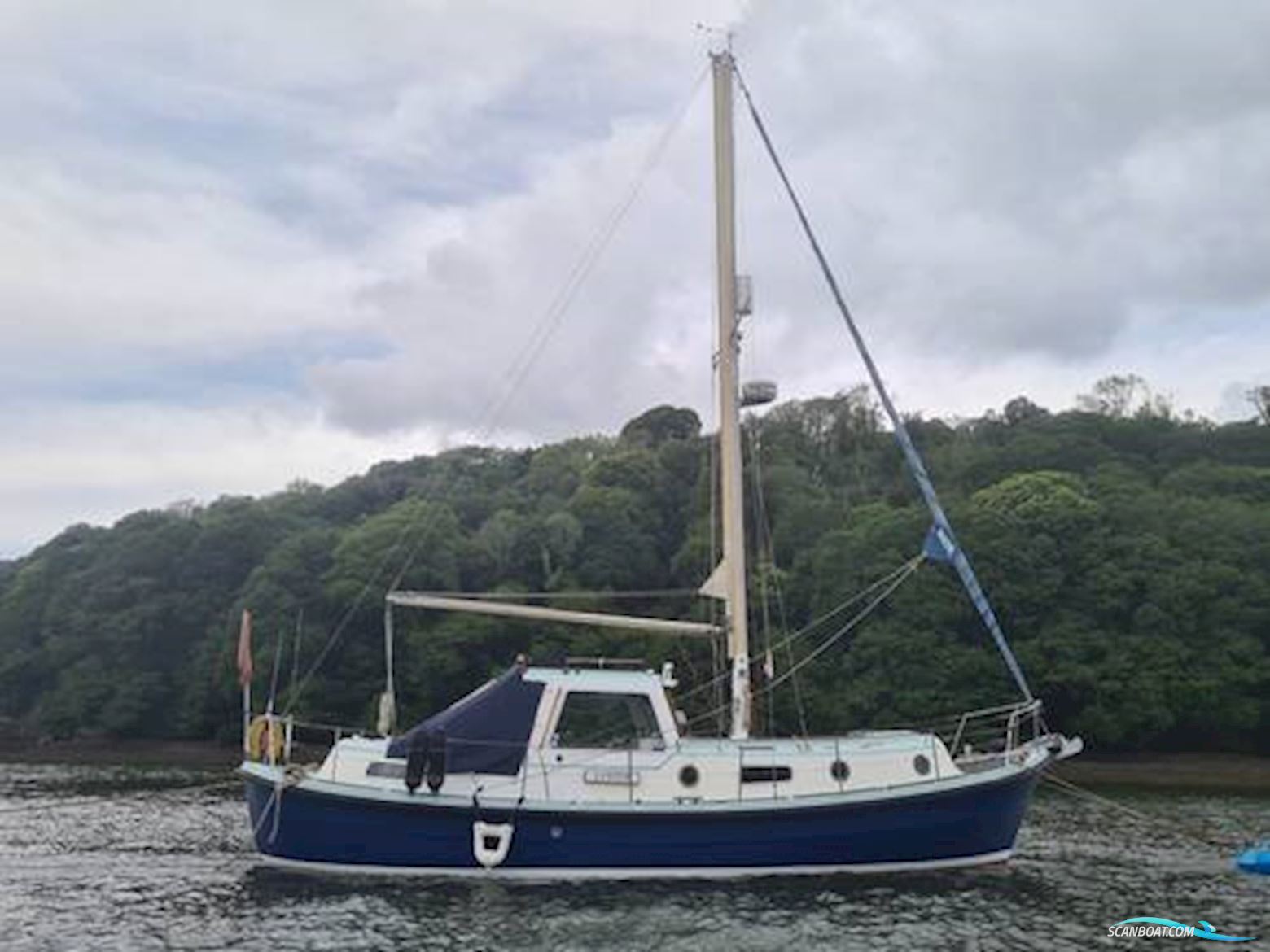 Rogger 35 Zeilboten 1971, met Perkins Sabre M92B motor, United Kingdom
