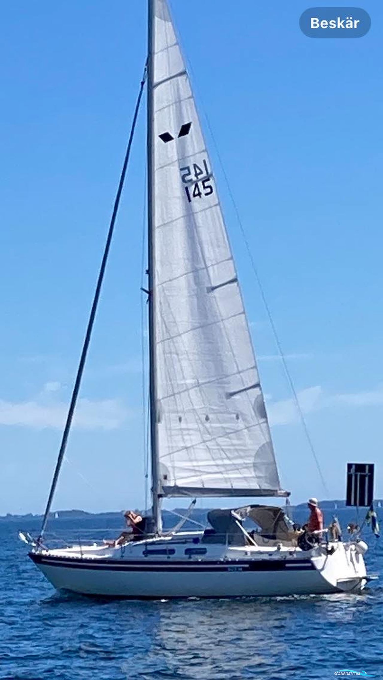 Scanmar 33 Zeilboten 1983, met Volvo Penta MD2030 motor, Sweden
