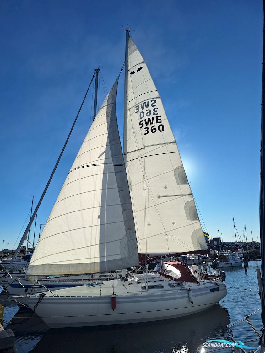 Scanmar 33 Zeilboten 1986, met Volvo Penta MD 2003 motor, Sweden