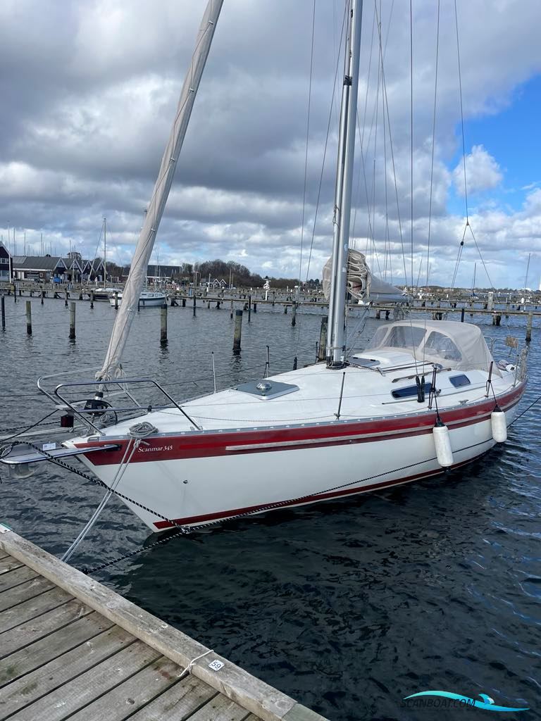 Scanmar 345 Zeilboten 1989, met Volvo Penta 2003s motor, Denemarken