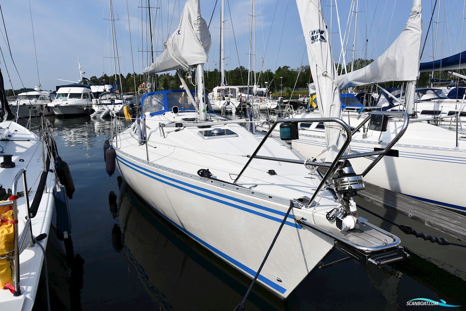 Scanner 38 Zeilboten 1990, met Volvo Penta 2003 motor, Sweden
