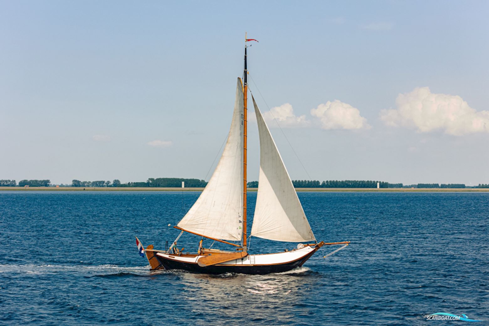 Schokker 1600 Zeilboten 1992, met Yanmar motor, The Netherlands