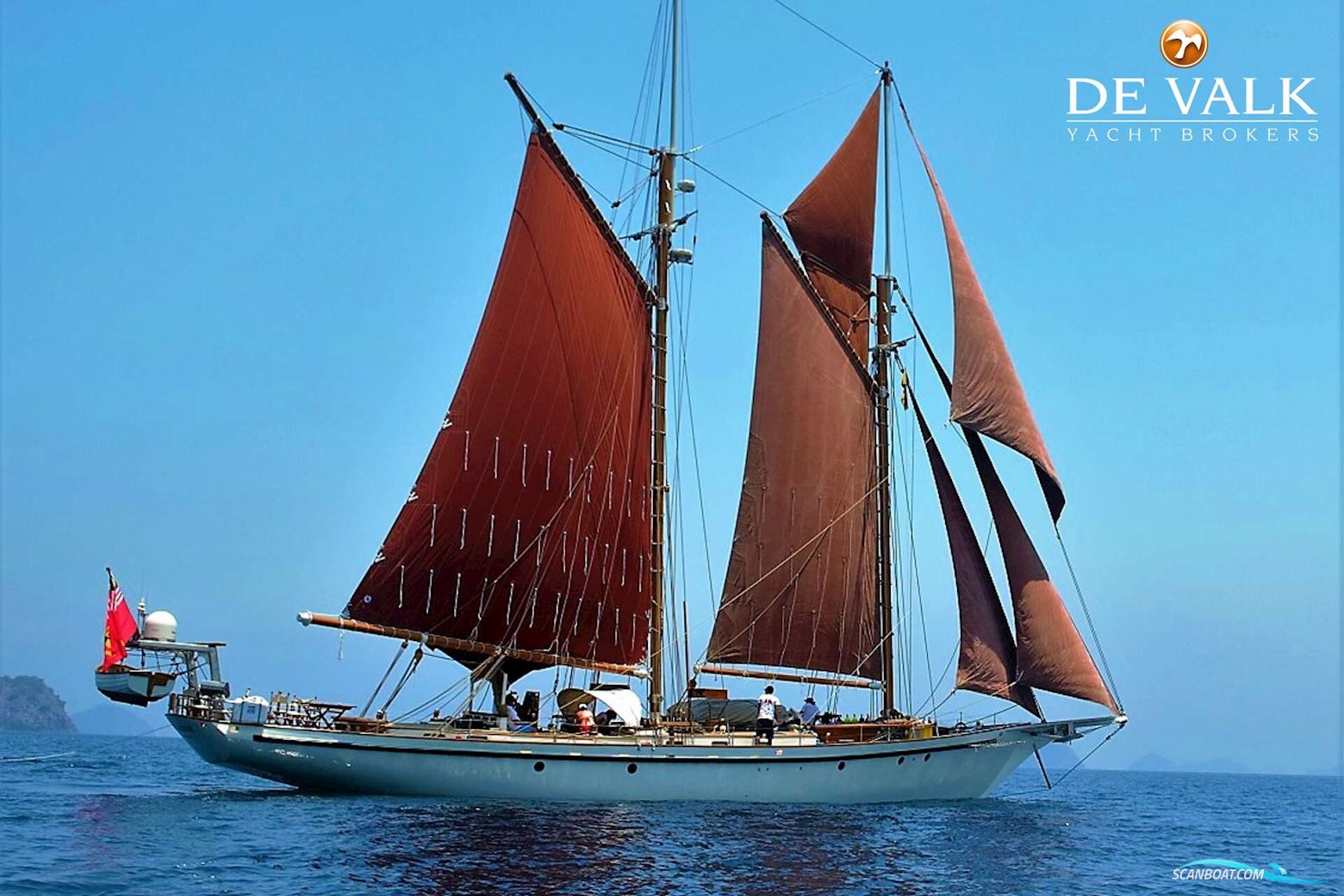 Schooner 30 M Zeilboten 1990, met Perkins  motor, Geen landeninfo
