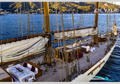 Schooner Classic Gaff Zeilboten 1905, met Caterpillar motor, Italië