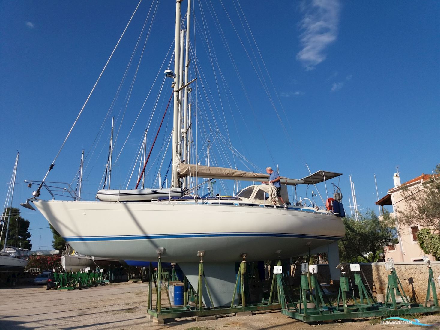 Sigma 41 Zeilboten 1984, met Bukh motor, Griekenland