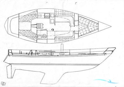 Solna Marin Norlin 37 Zeilboten 1972, met Yanmar 4JH4E motor, Duitsland