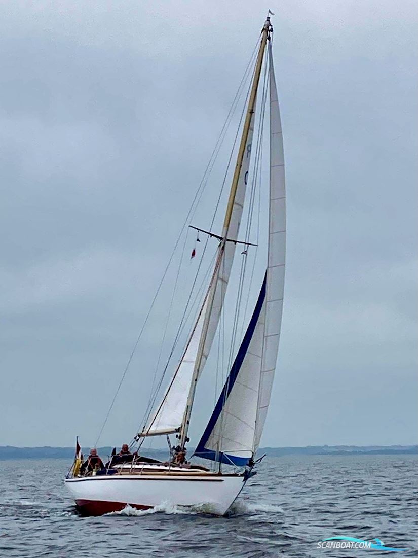 Sparkman & Stevens One Tonner Zeilboten 1963, met Volvo Penta D1 30b motor, Denemarken