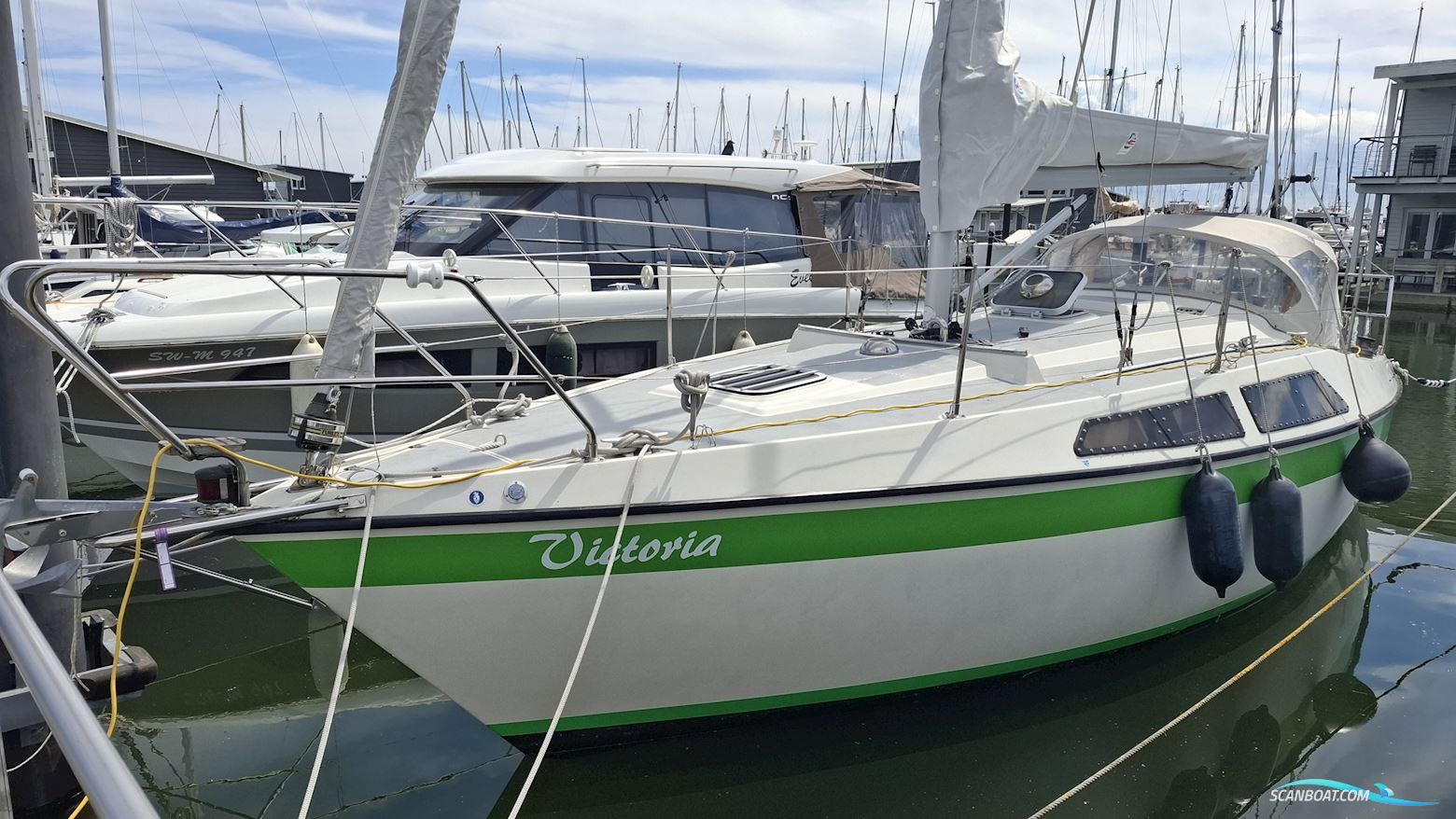 Sunwind 29 Zeilboten 1983, met Volvo Penta MD7A motor, Duitsland
