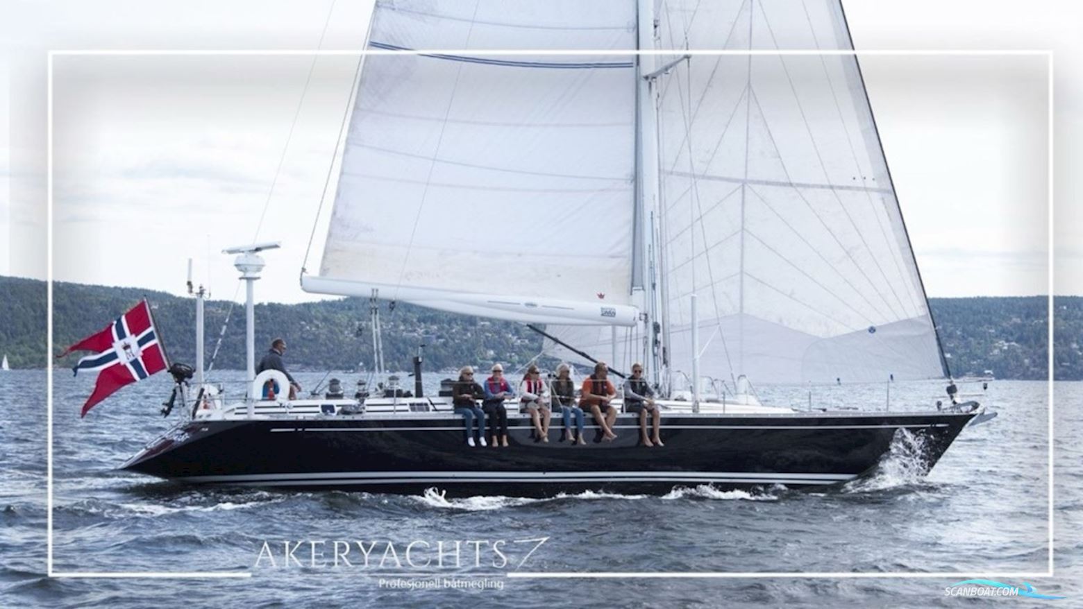 Swan 53/55 Zeilboten 1989, met Volvo Penta TAMD31 motor, Norway