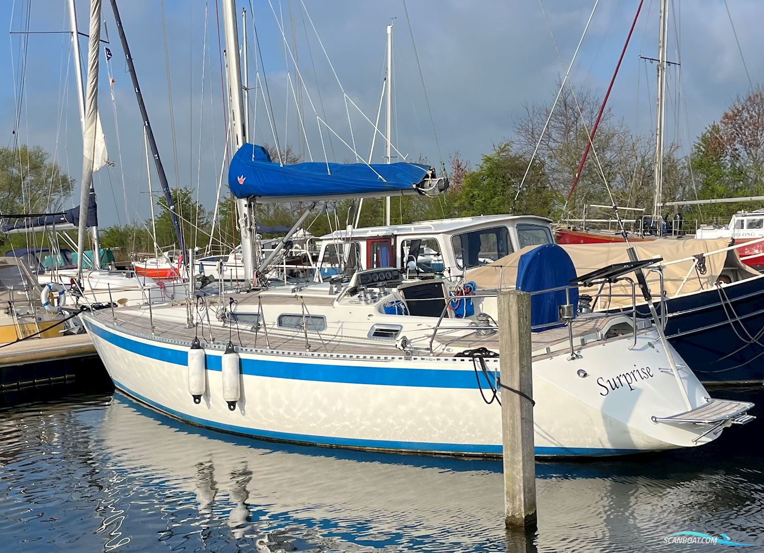 Sweden Yachts 340 Zeilboten 1988, met Volvo Penta D1-30F motor, The Netherlands