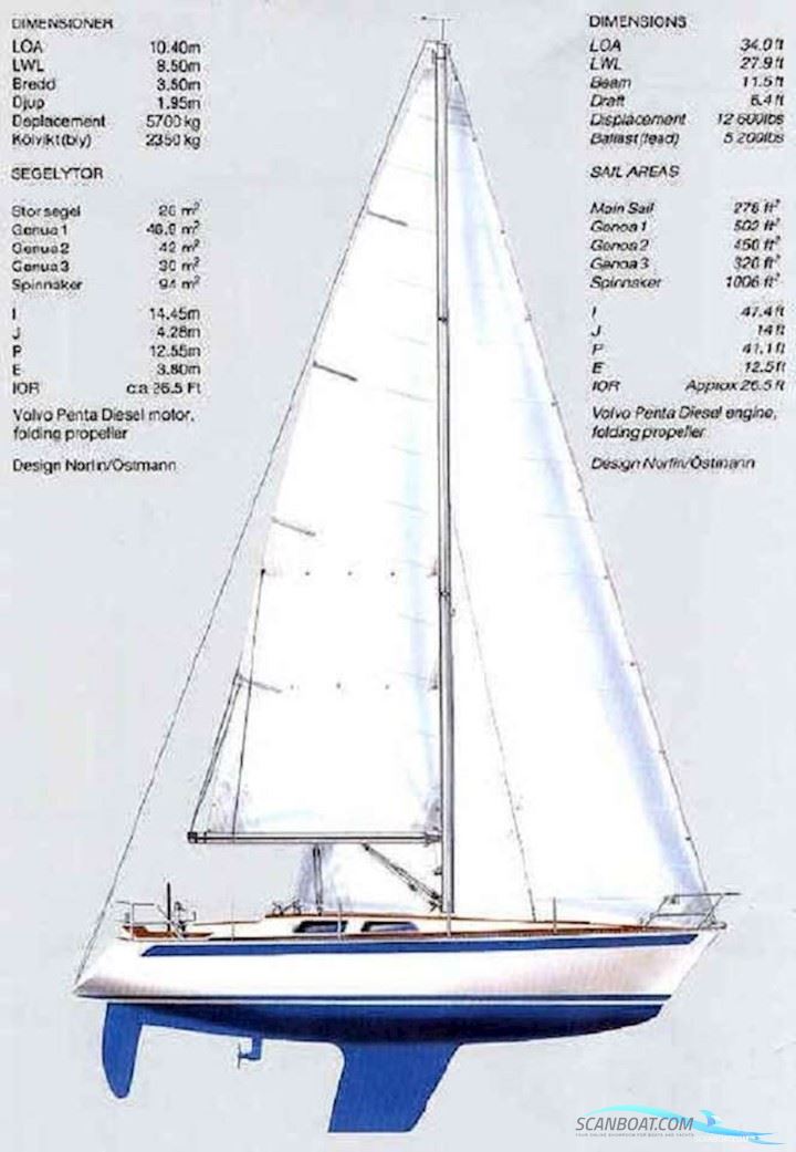 Sweden Yachts 340