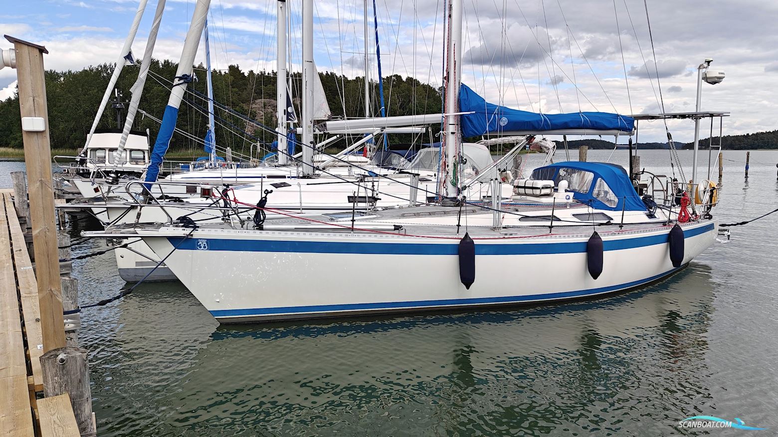 Sweden Yachts 38/3 Zeilboten 1989, met Sole Mini 33 motor, Finland