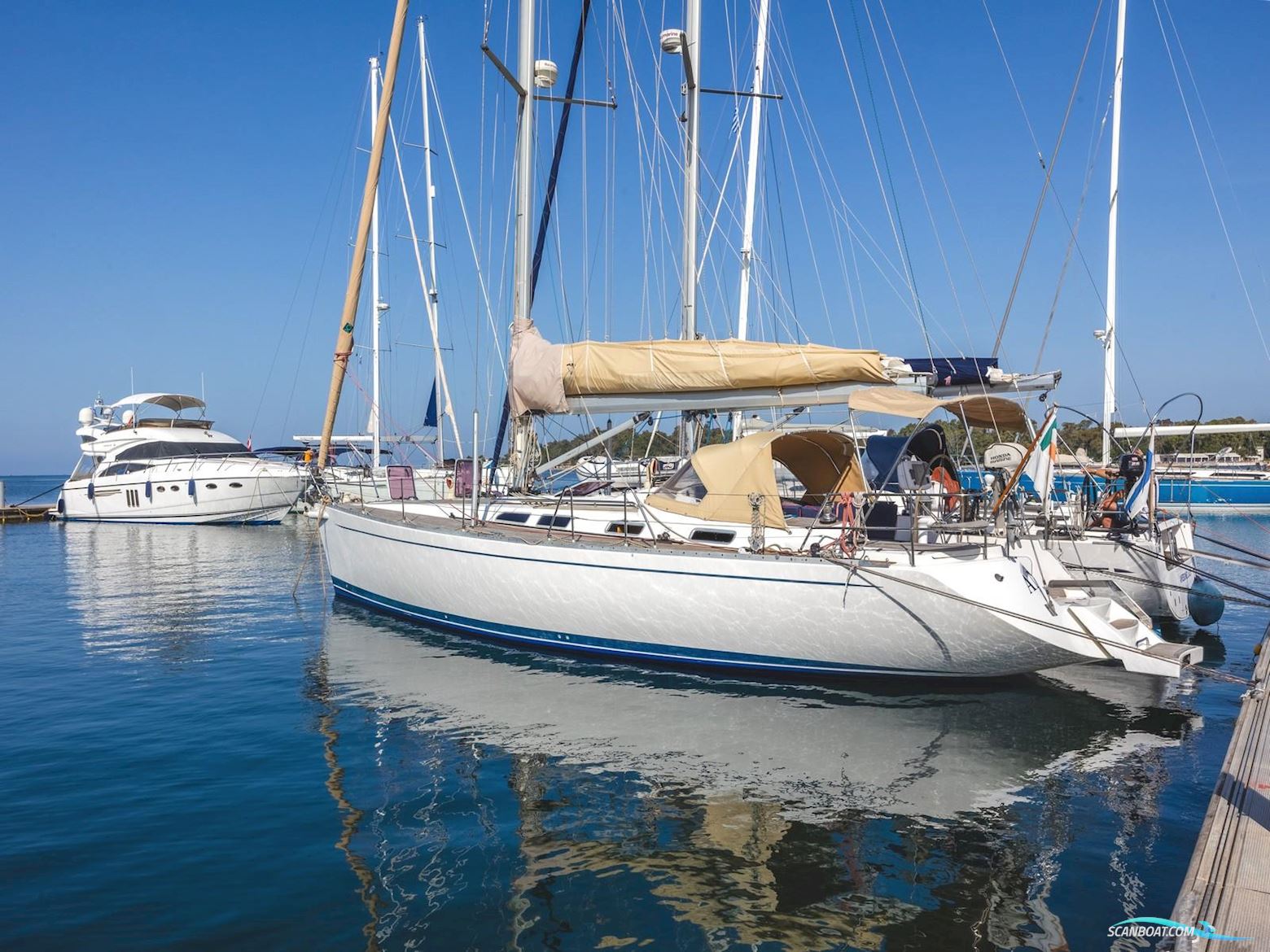 Sweden Yachts 45 Zeilboten 2006, met Volvo Penta motor, Griekenland