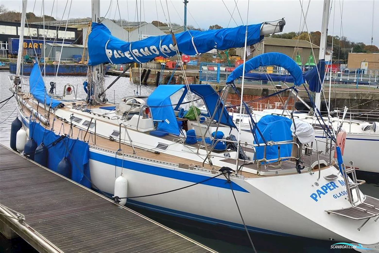 Sweden Yachts 50 European Zeilboten 1990, met 1 x Yanmar 4JH 110 motor, United Kingdom
