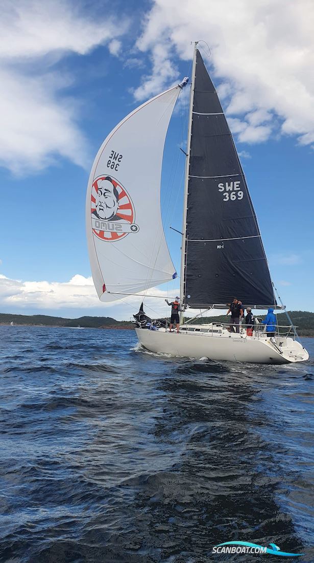 Sweline 37 Zeilboten 2005, met Volvo MD2030 motor, Sweden
