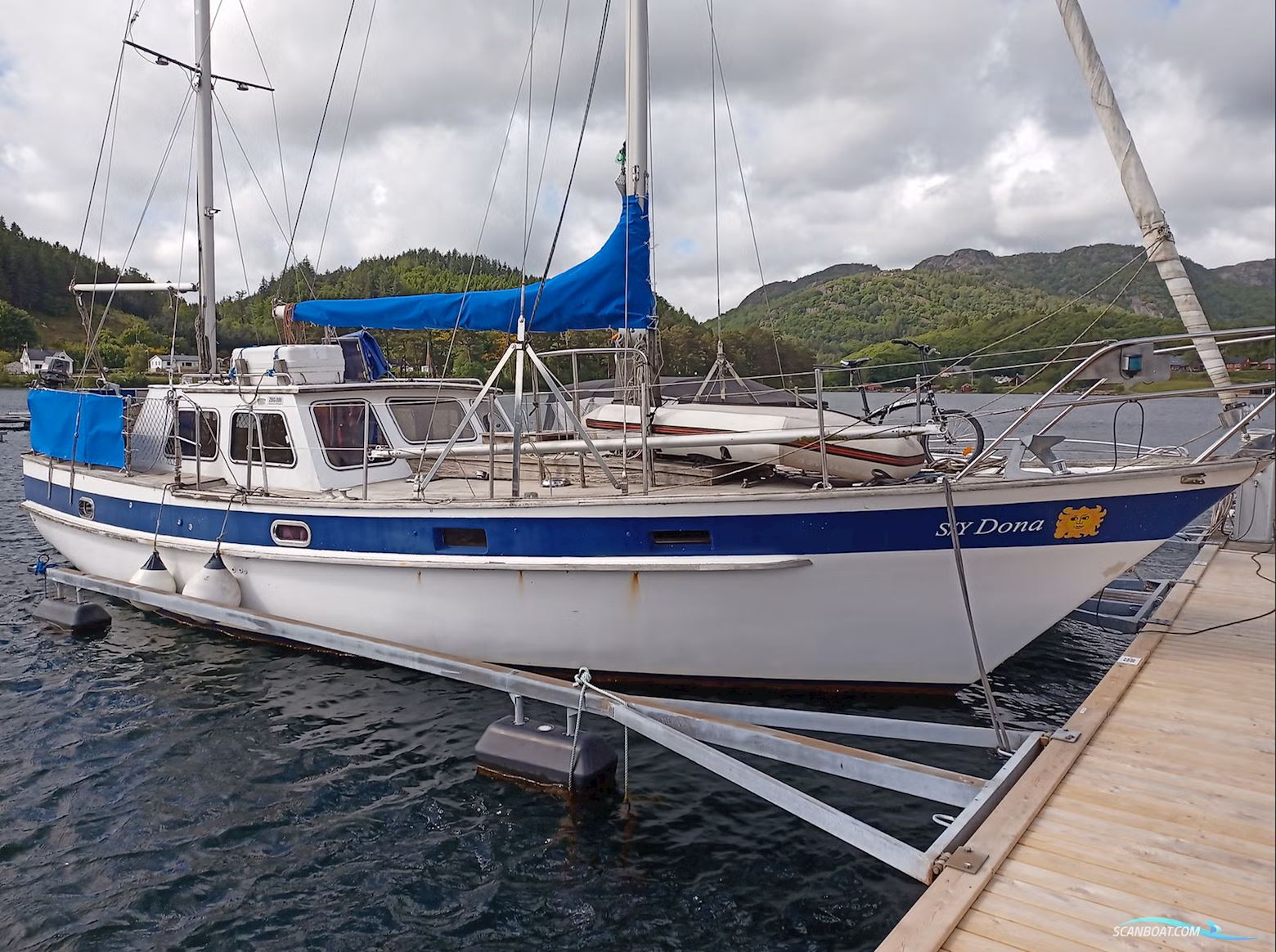 SY Dona Cobelenz Zeilboten 1986, met Volvo Penta MD32 motor, Norway