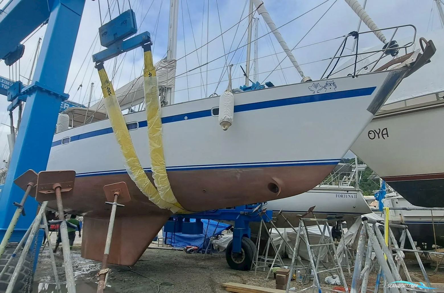 Taswell 49 Zeilboten 1989, met Yanmar motor, Virgin Islands