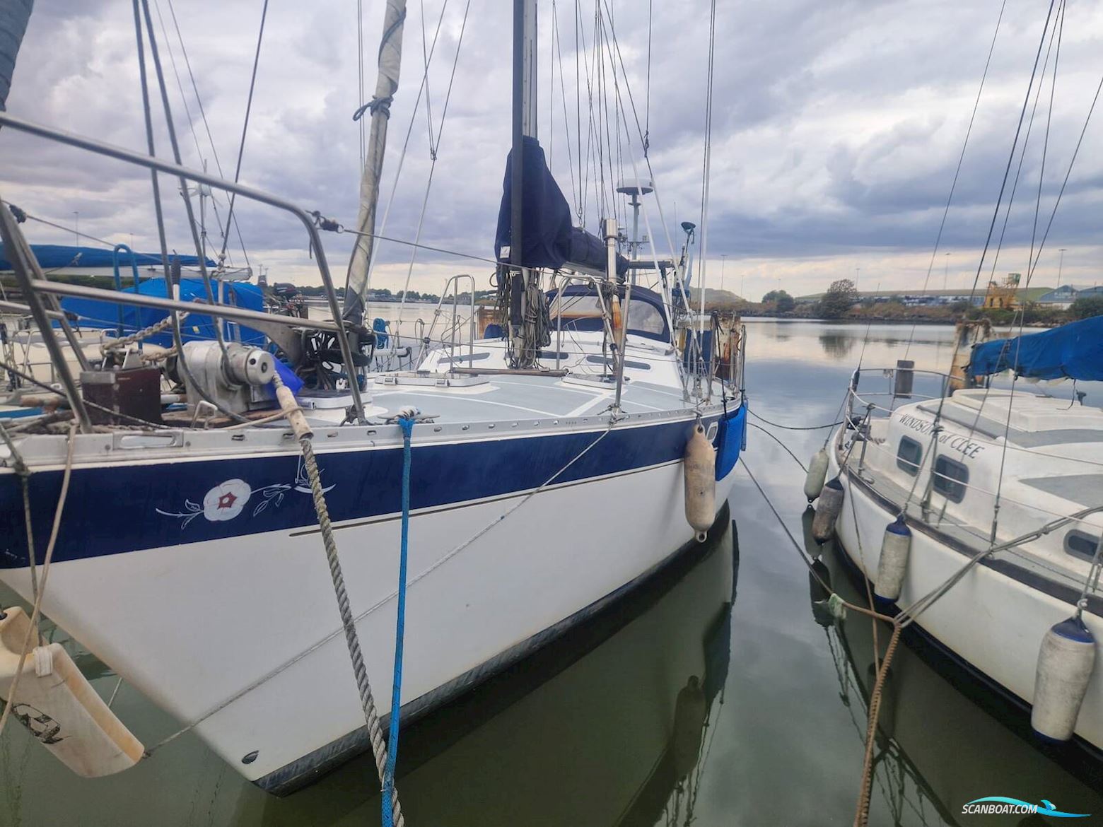 Trident Marine UK Warrior 40 Zeilboten 1990, met Volvo MD22 motor, United Kingdom