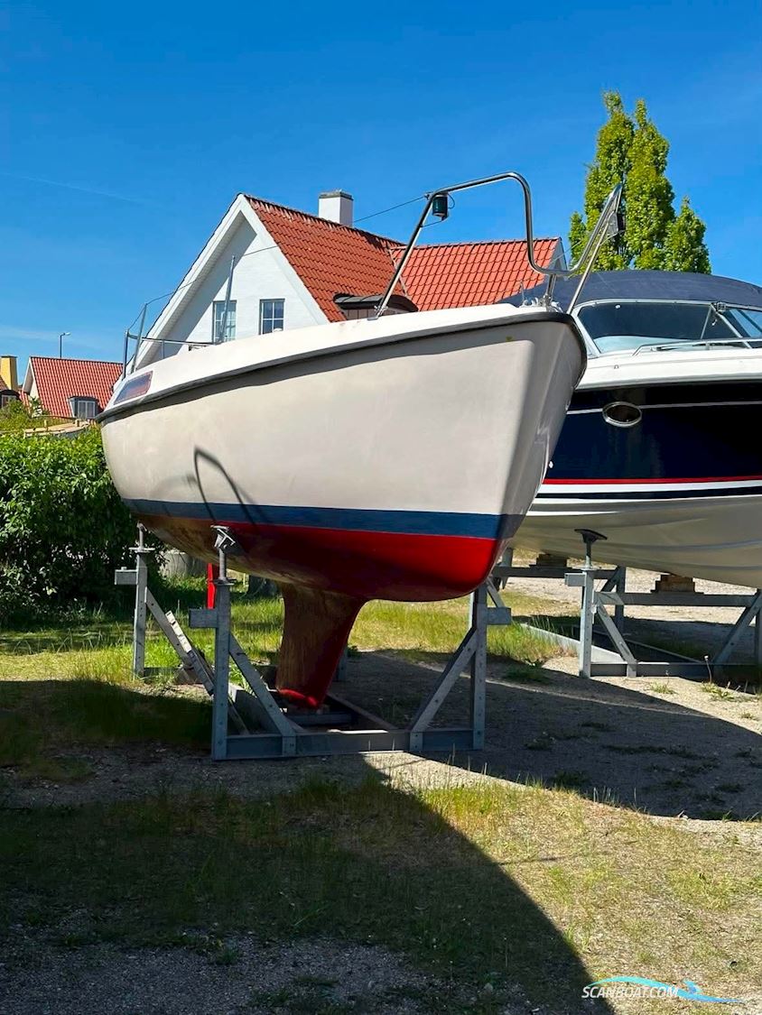 Triss magnum 600 Zeilboten 1984, met El-motor  motor, Denemarken