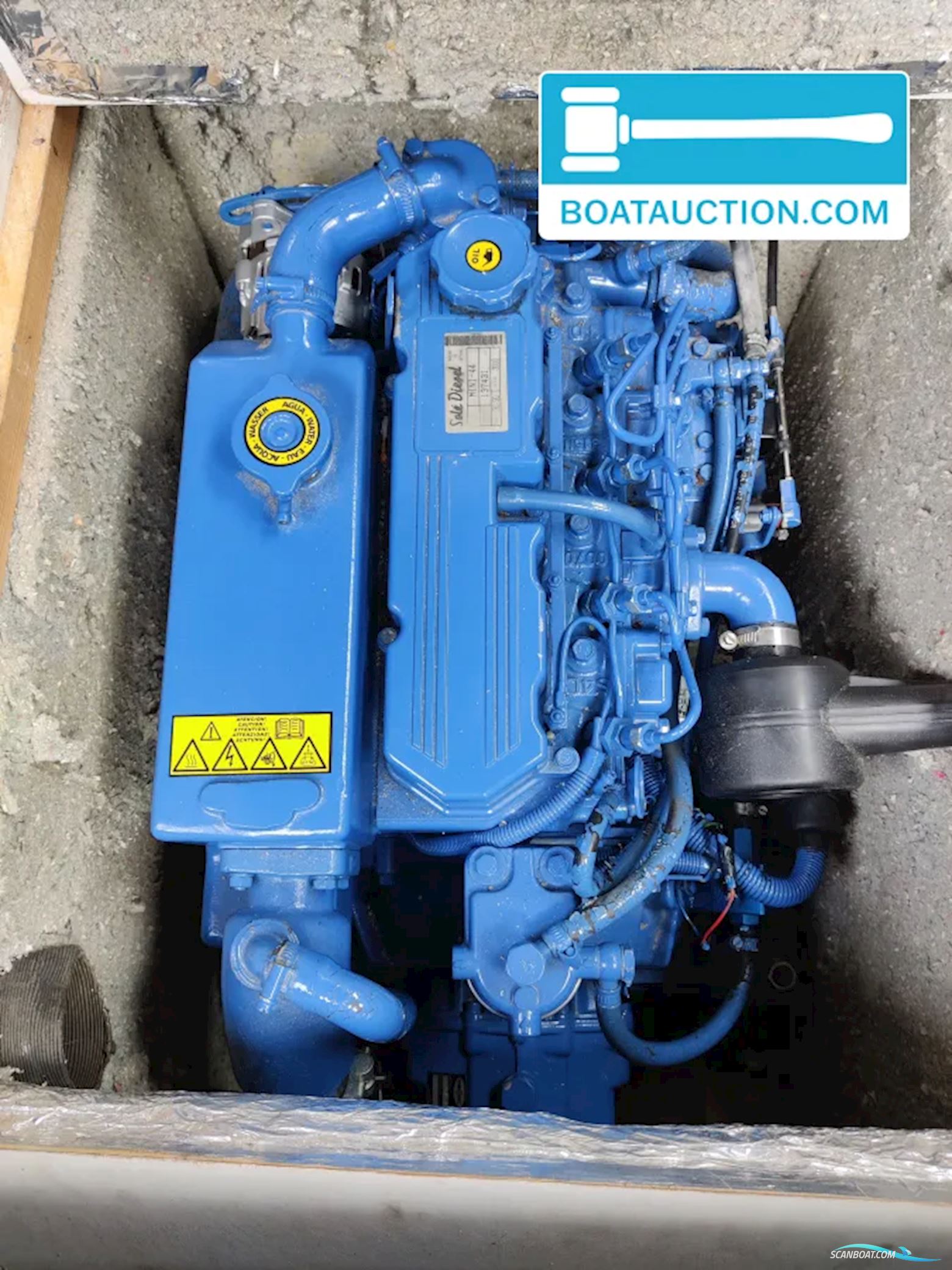 Unter Elbe Motorsailer