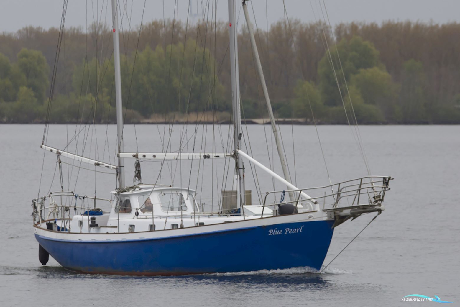 Van de Wiele Ketch Zeilboten 1968, met Perkins motor, The Netherlands