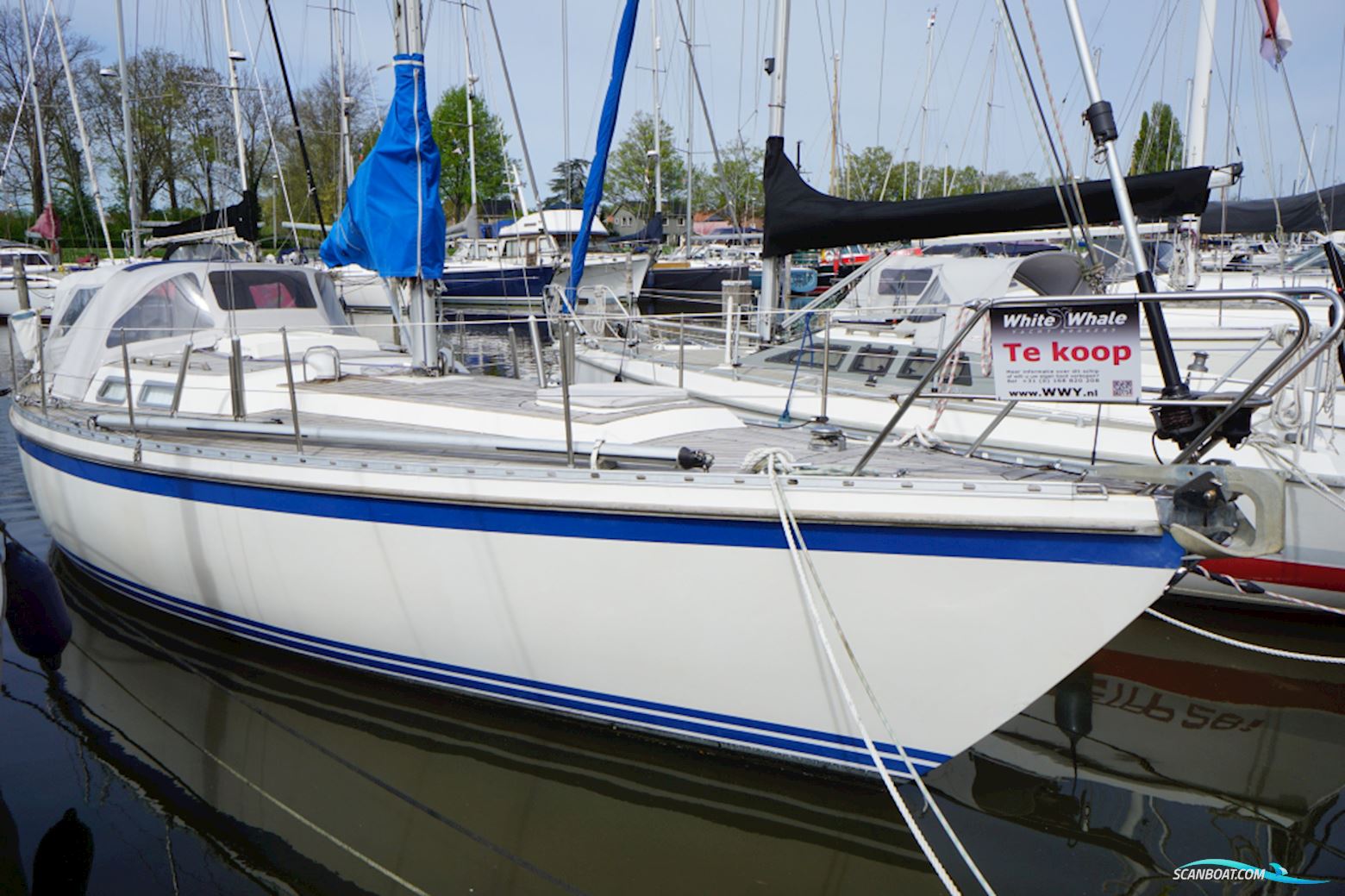 Victoire 1044 Zeilboten 1990, met Volvo Penta motor, The Netherlands