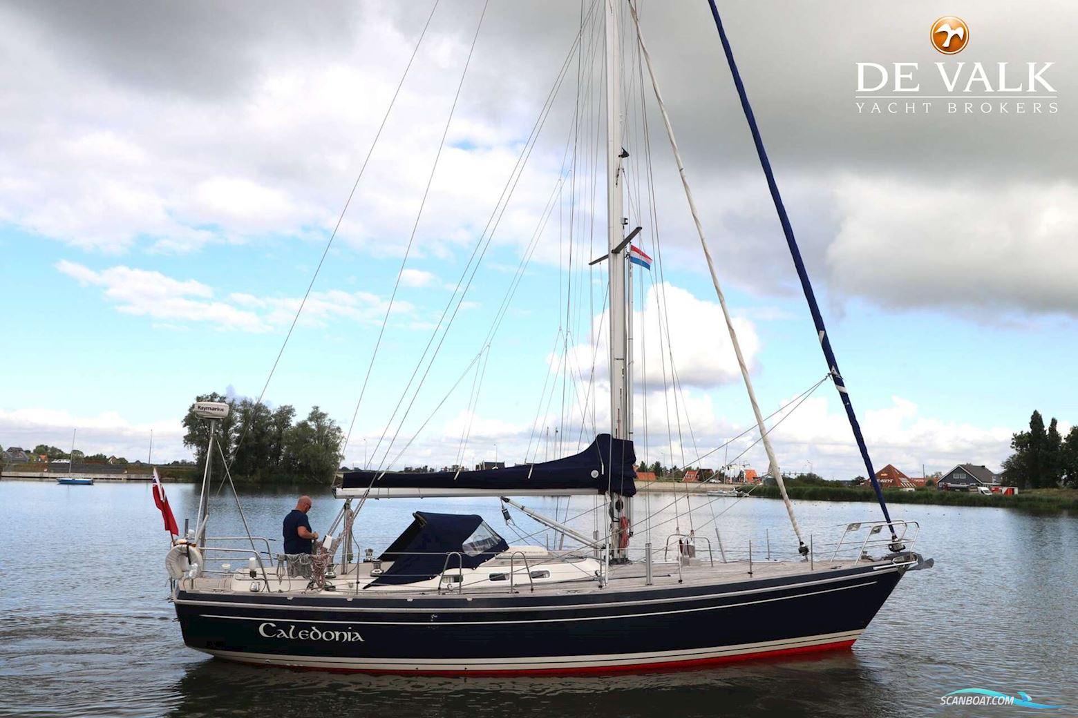 Victoire V42 Zeilboten 2007, met Volvo Penta D2-55 motor, The Netherlands