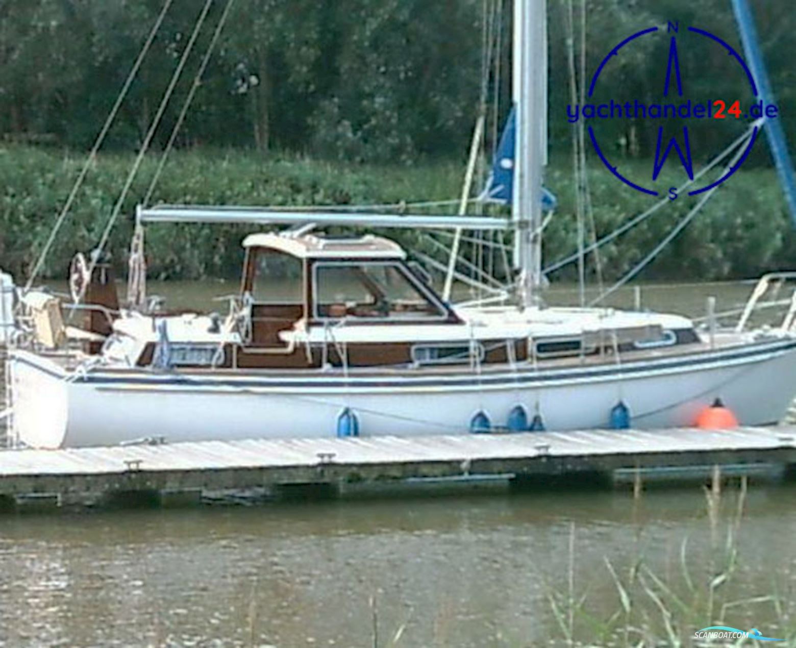 Vilm 106 Zeilboten 1990, met Volvo Penta motor, Duitsland