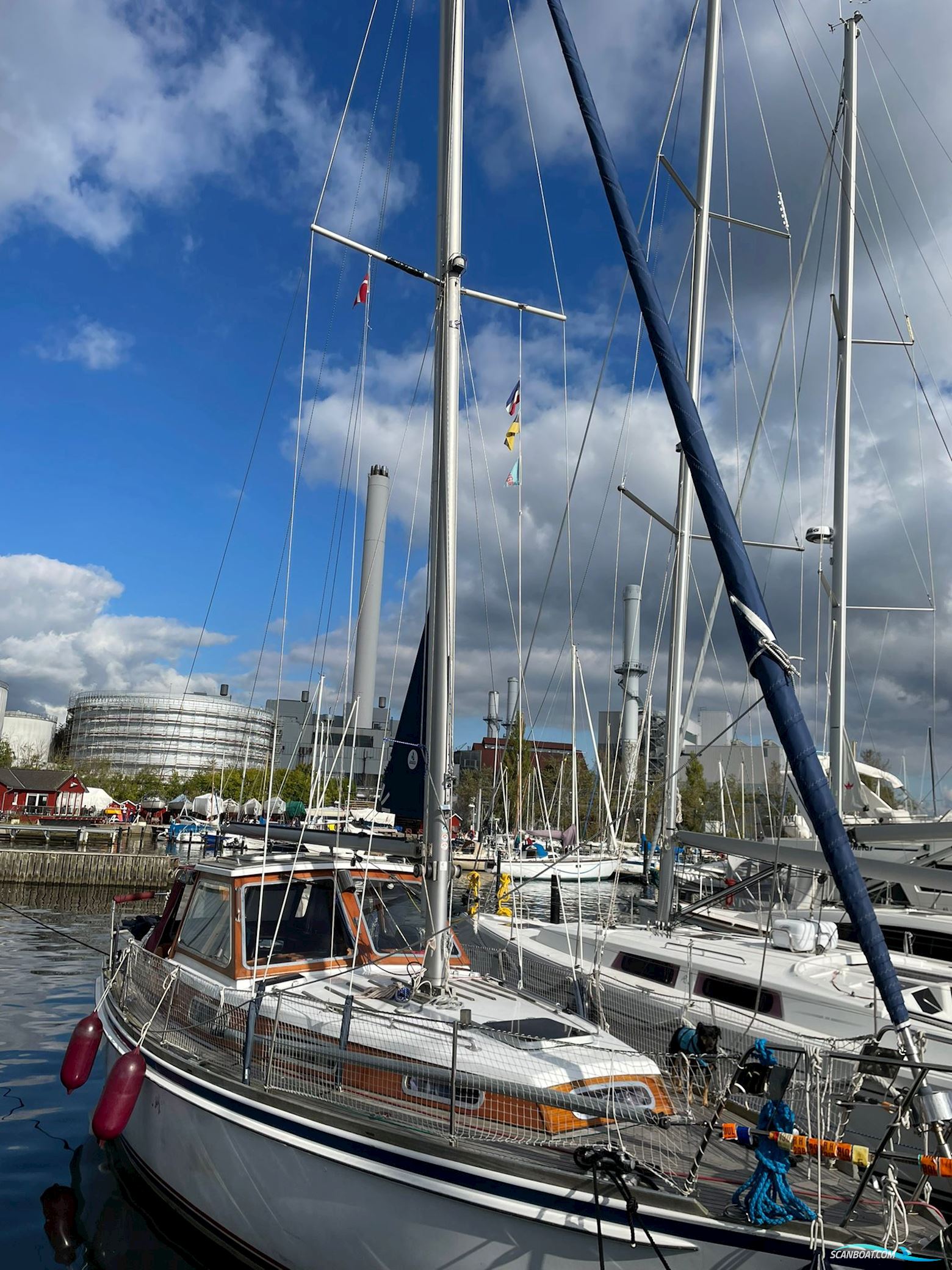 Vilm 106 Zeilboten 1990, met Volvo Penta 2030 Turbo motor, Denemarken