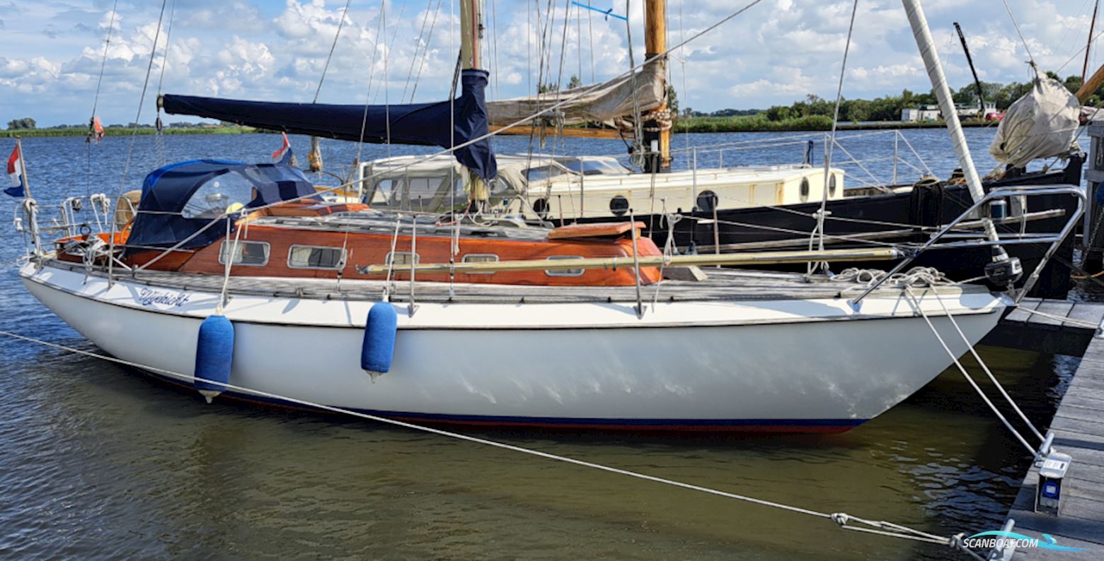 Vindo 40 Zeilboten 1977, met Volvo Penta motor, The Netherlands