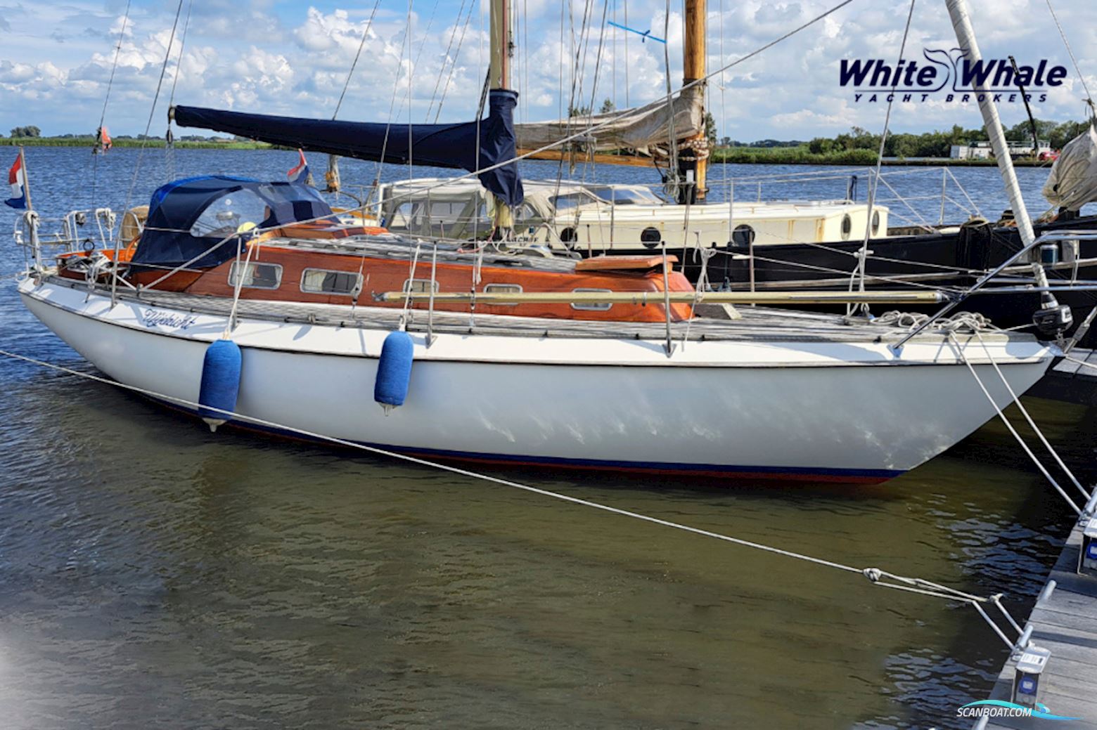 Vindo 40 Zeilboten 1977, met Volvo Penta motor, The Netherlands