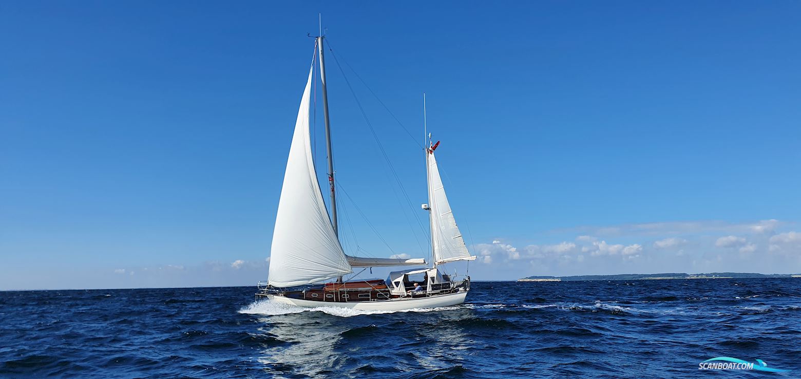 Vindö 50 Ketch Zeilboten 1976, met Craftsman Marine motor, Denemarken
