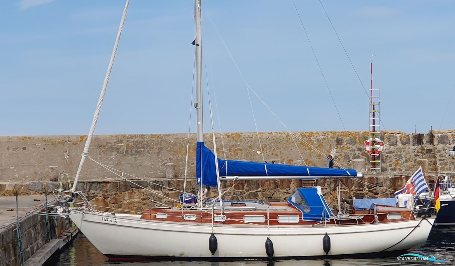 Vindö 50 SL Zeilboten 1978, met Volvo Penta MD 17 C motor, Duitsland