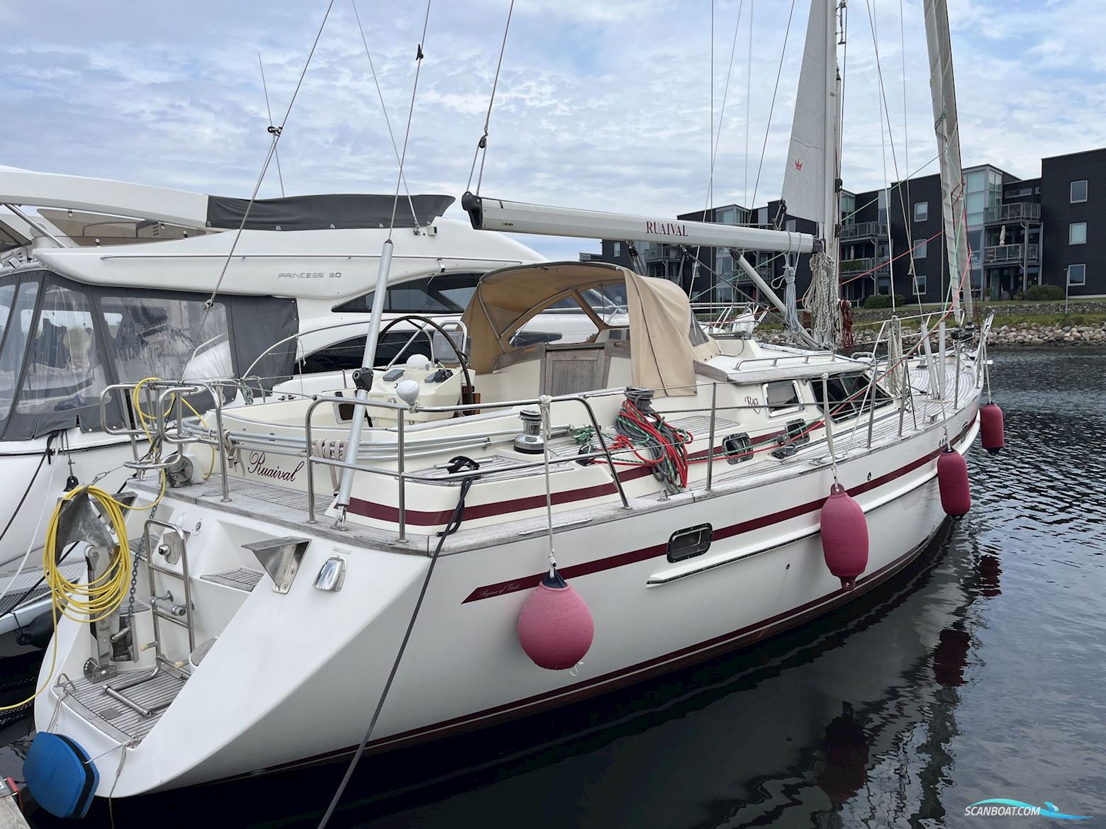 Vindö Regina 43 - 2006 Zeilboten 2006, met Yanmark 4JH3-Tbe With KM4A Gearbox motor, Denemarken