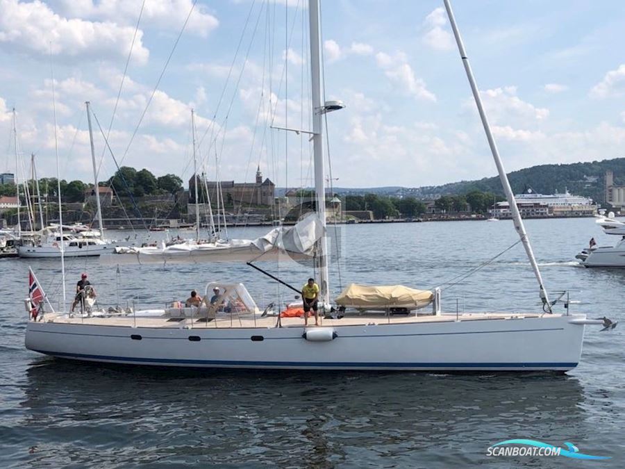Vismara MAS 60 Zeilboten 2001, met Yanmar 4JH3DTE motor, Italië