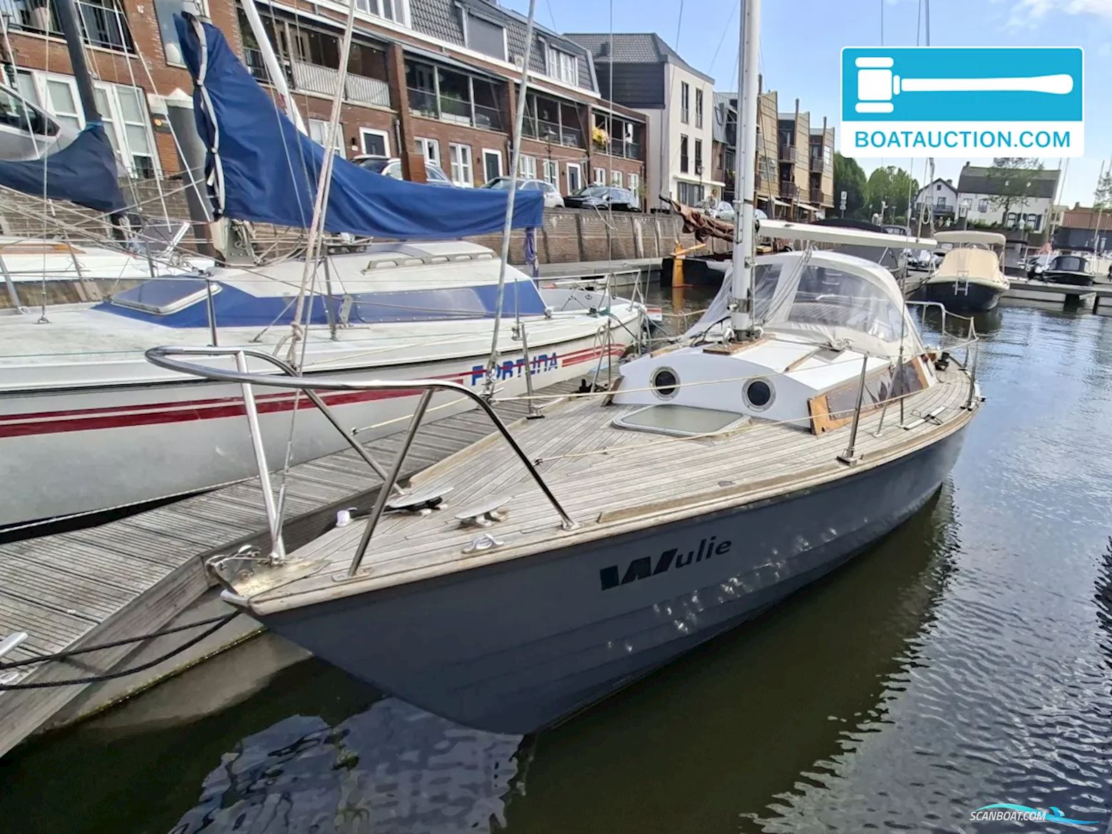 Waarschip 725 Zeilboten 1973, The Netherlands