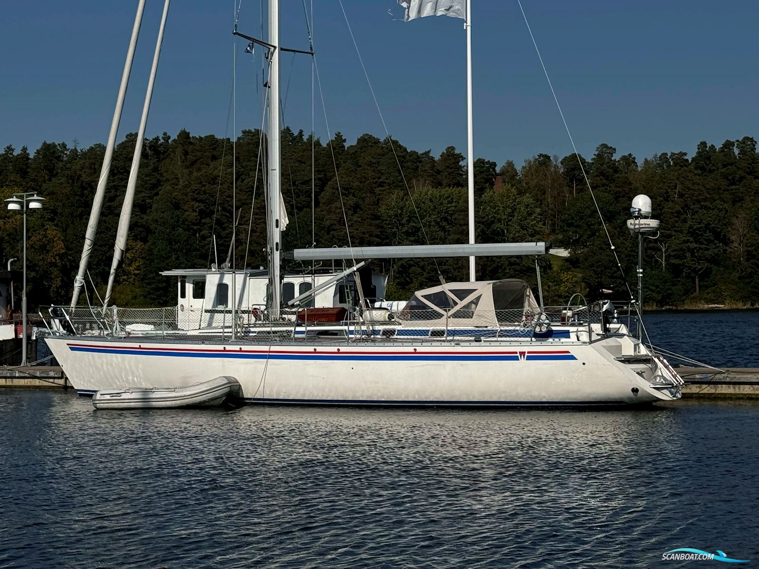 Wasa 530 Pacific Zeilboten 2003, met Volvo Penta motor, Sweden