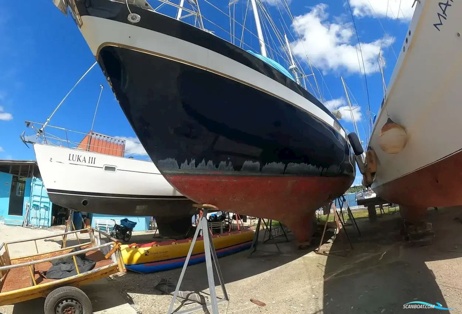 Wauquiez Amphitrite 43 Zeilboten 1976, met Perkins motor, Geen landeninfo