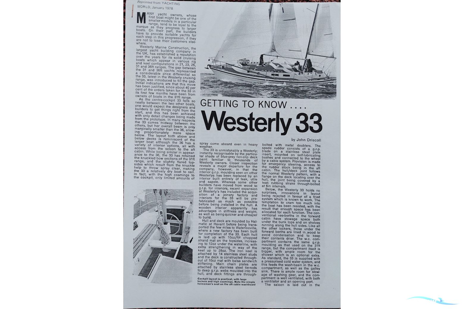 Westerly 33