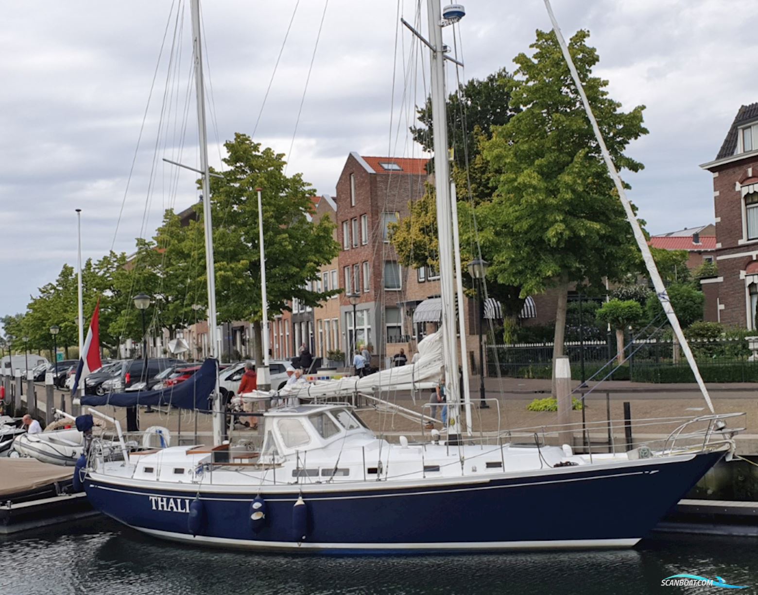 Whitby 42 Zeilboten 1980, met Ford Lehman motor, The Netherlands