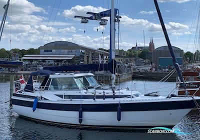 Winga 87 Zeilboten 1980, met Volvo Penta MD17c motor, Denemarken