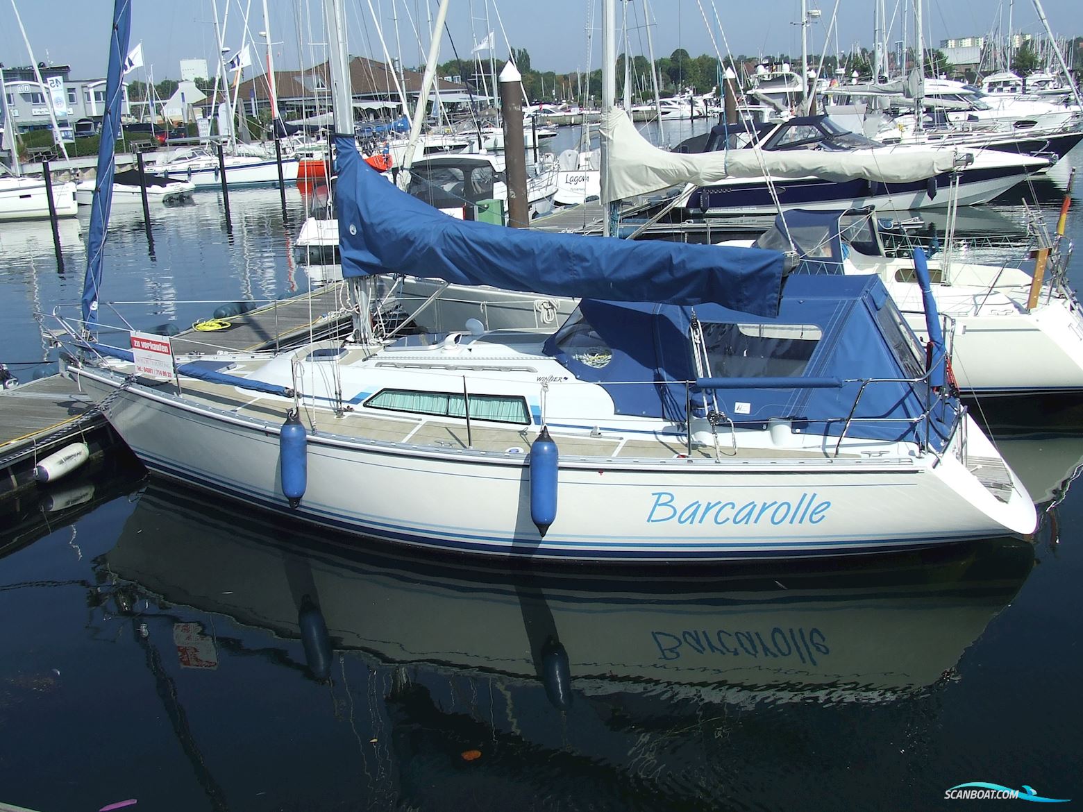 Winner 9.50 -VERKAUFT- Zeilboten 1996, met YANMAR 2GM20 motor, Duitsland