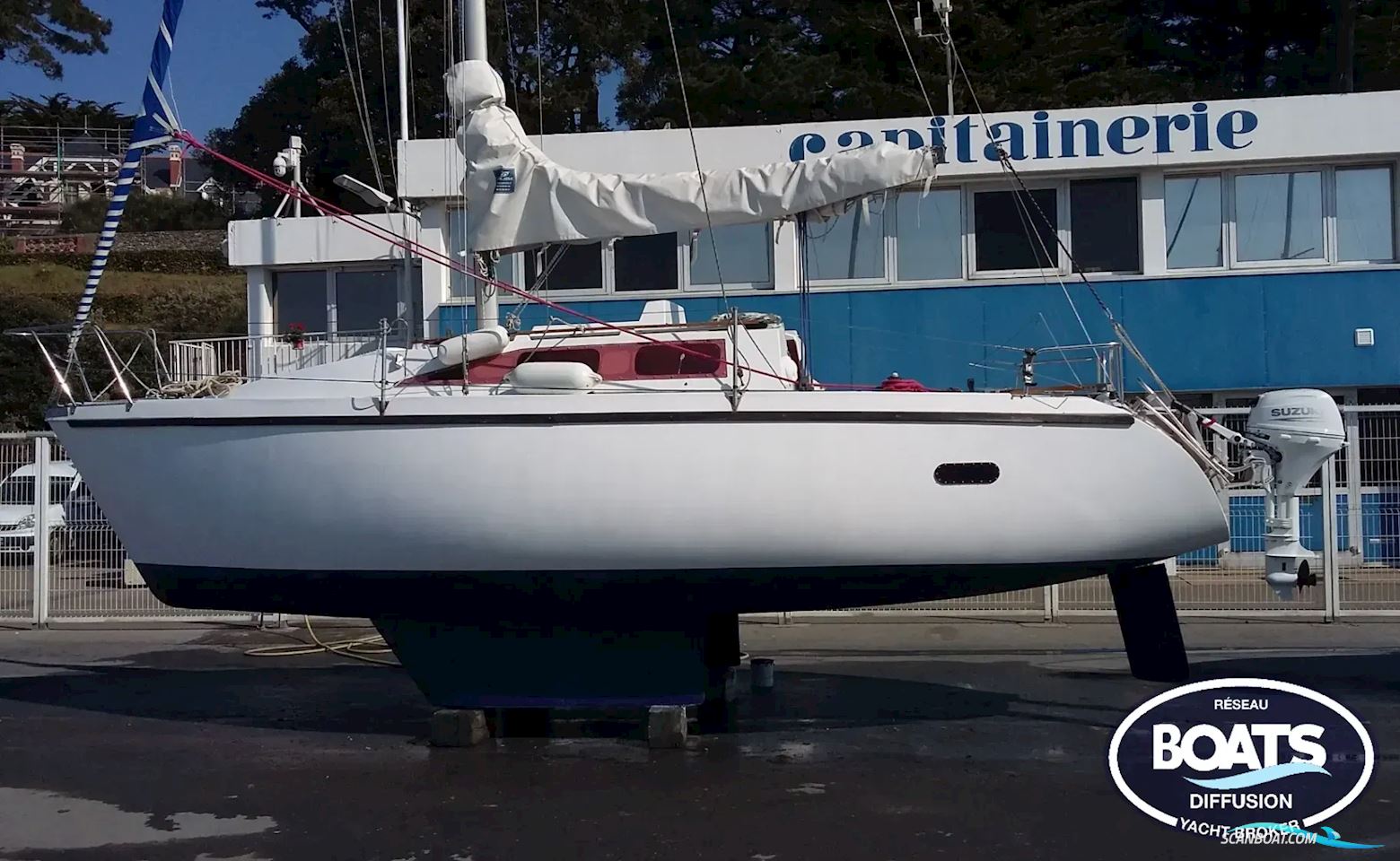 Wrighton Biloup 765 Zeilboten 1980, met Suzuki  motor, France