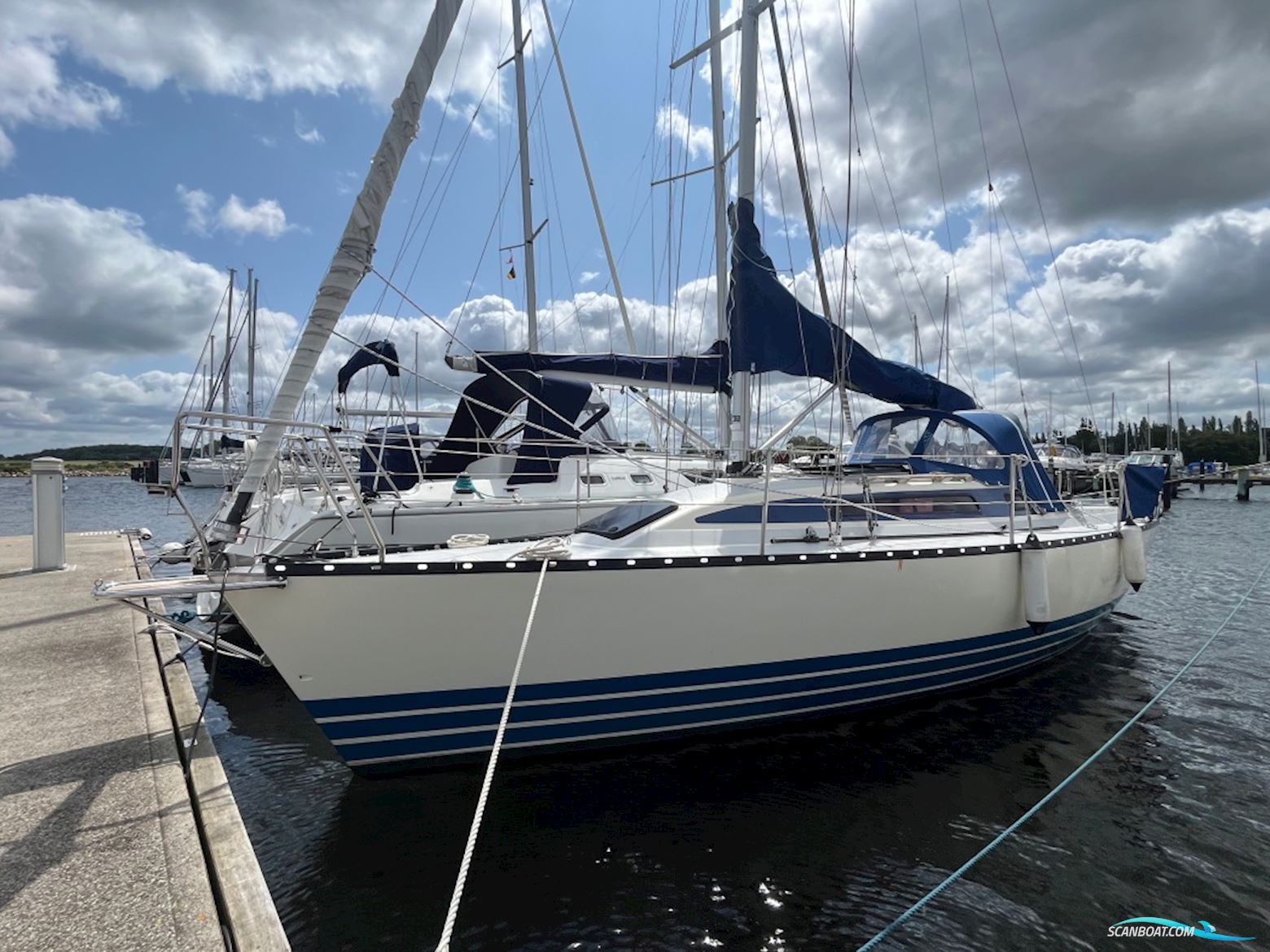 X-312 Zeilboten 1990, met Volvo Penta motor, Denemarken