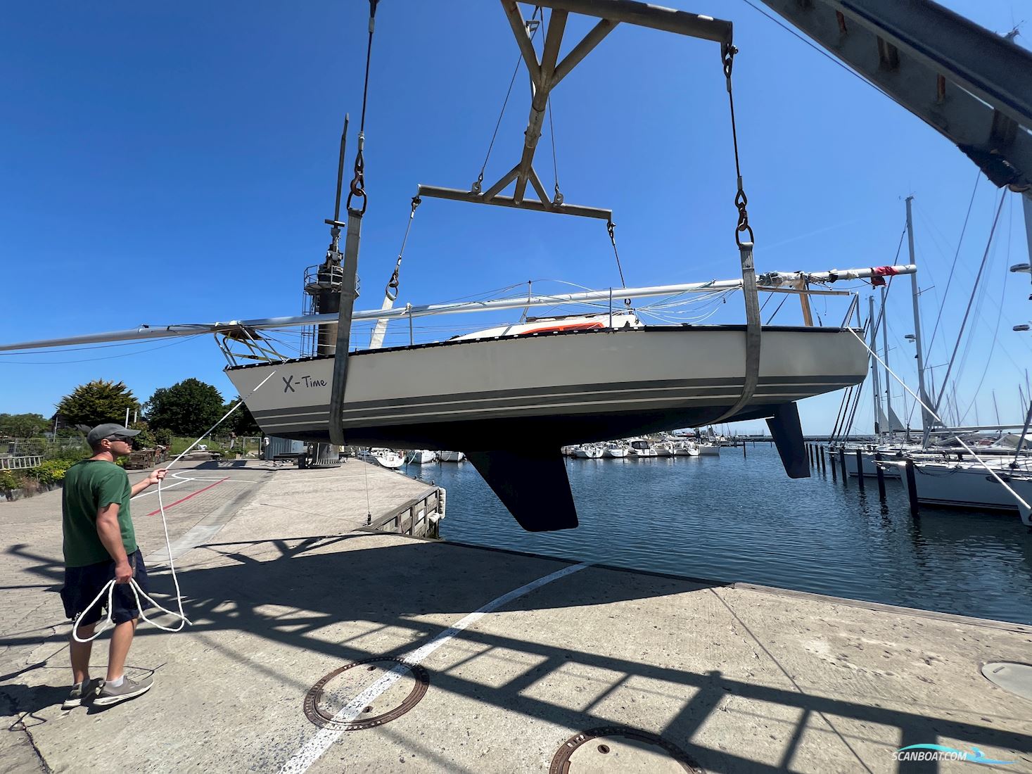 X-79 X-Yachts Zeilboten 1900, met Mercury Sail Power motor, Duitsland