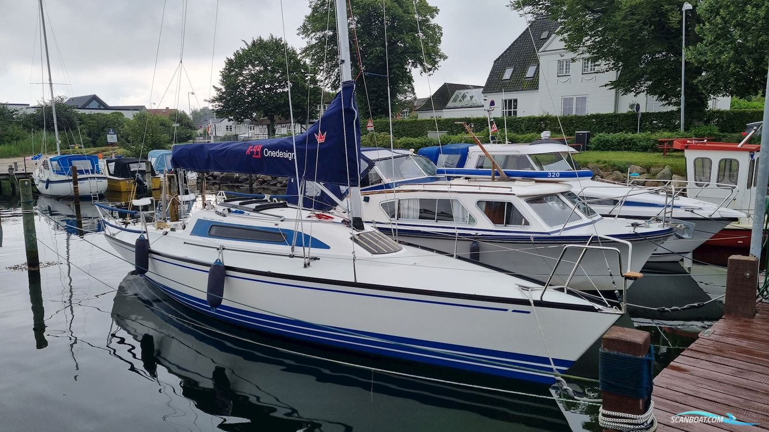 X-99 Zeilboten 1996, met Volvo Penta MD2010 motor, Denemarken