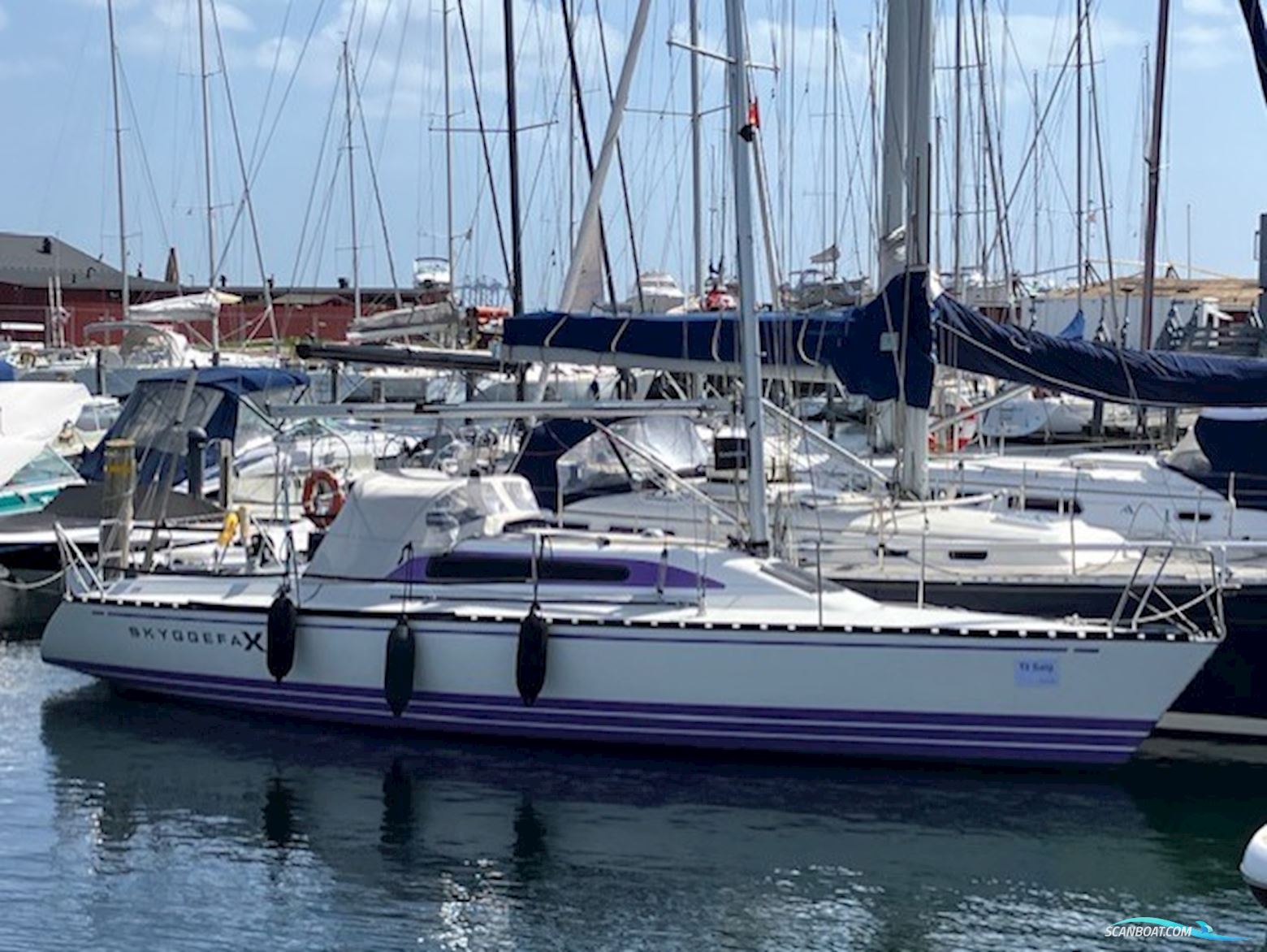 X-99 Zeilboten 1994, met Volvo Penta motor, Denemarken