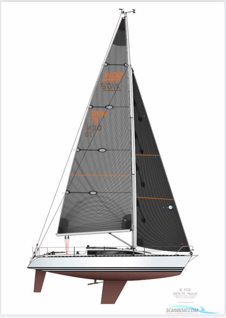 X-Yachts X-102 MK2 Zeilboten 1983, met Yanmar 2GM20 motor, Duitsland
